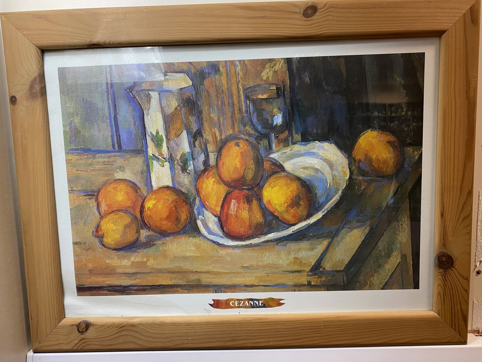 Paul Cazanne Original exhibition Poster Framed. - 5