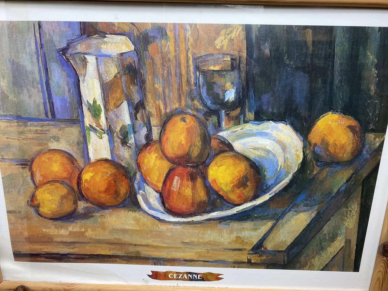 Paul Cazanne Original exhibition Poster Framed. - 6