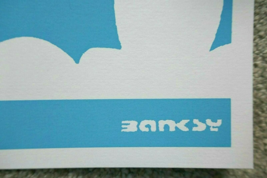 Banksy, "Happy Choppers", Limited Edition Stamped & Sealed - 2