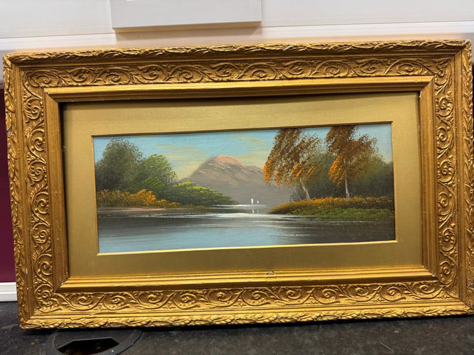 Original Oil Painting, Signed And Dated,: Original Oil Painting, Signed And Dated,