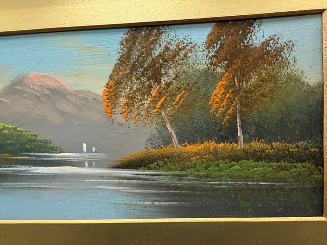 Original Oil Painting, Signed And Dated, - 2