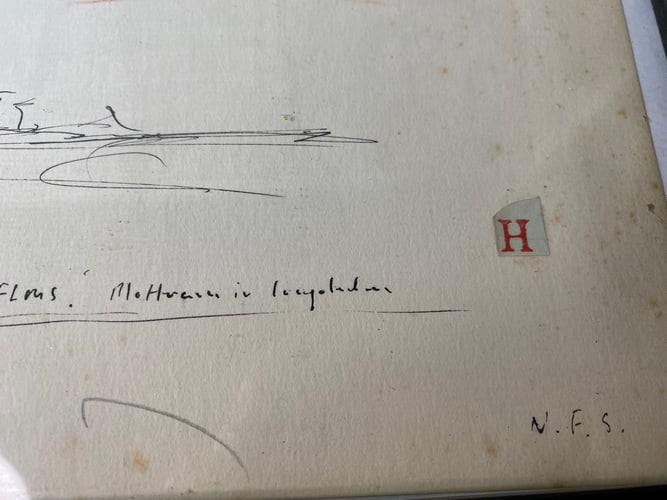 Laurence Stephen Lowry, 1961, Original, Drawing, Hand Signed, - 8