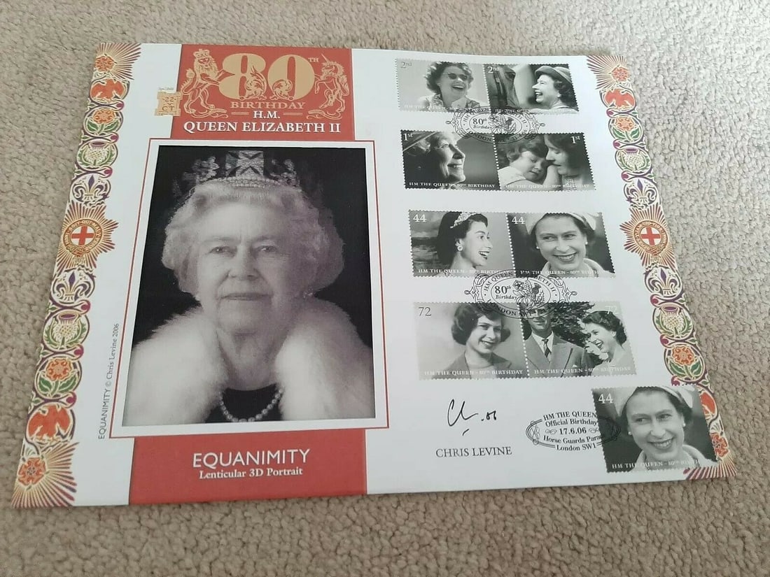 Chris Levine Signed Benham First Day Cover 2006: Chris Levine Signed Benham First Day Cover 2006 Chris Levine Signed Benham First Day Cover 2006 Condition Good 