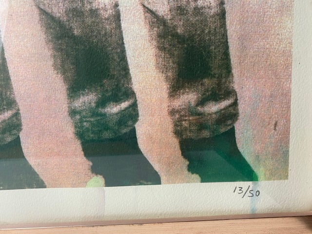 Andy Warhol, ((In the manner of) Elvis Artwork Limited Edition Print, sealed, Stamped, - 3