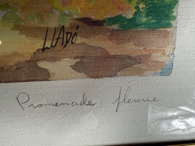 Drawing Print, Signed, - 3