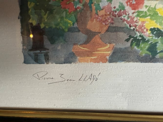 Drawing Print, Signed, - 5