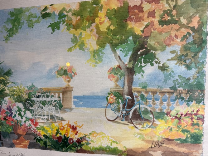 Drawing Print, Signed, - 6