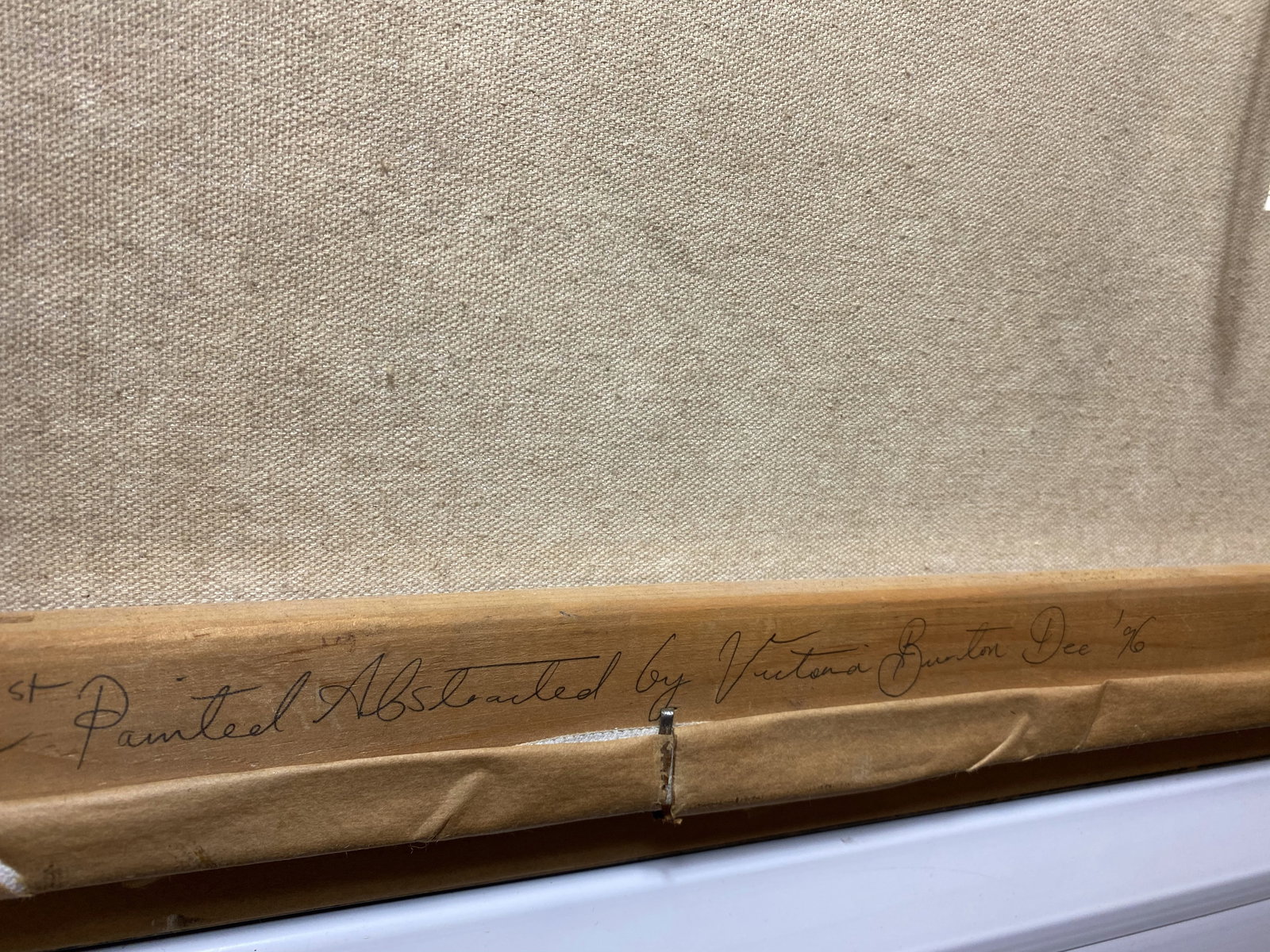 Original Oil Painting On Canvas, Signed &Dated - 7