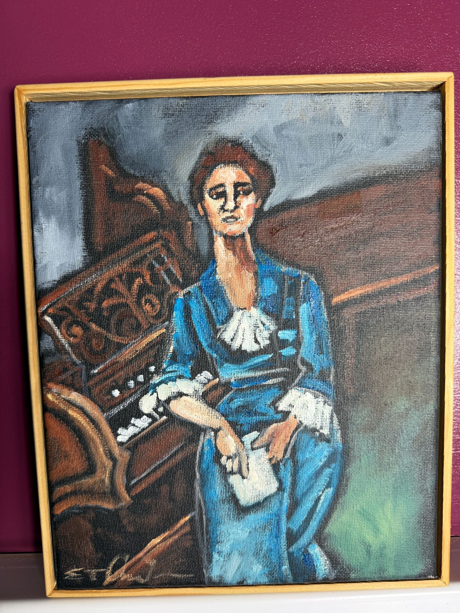 Original Oil Painting,: Original Oil Painting,