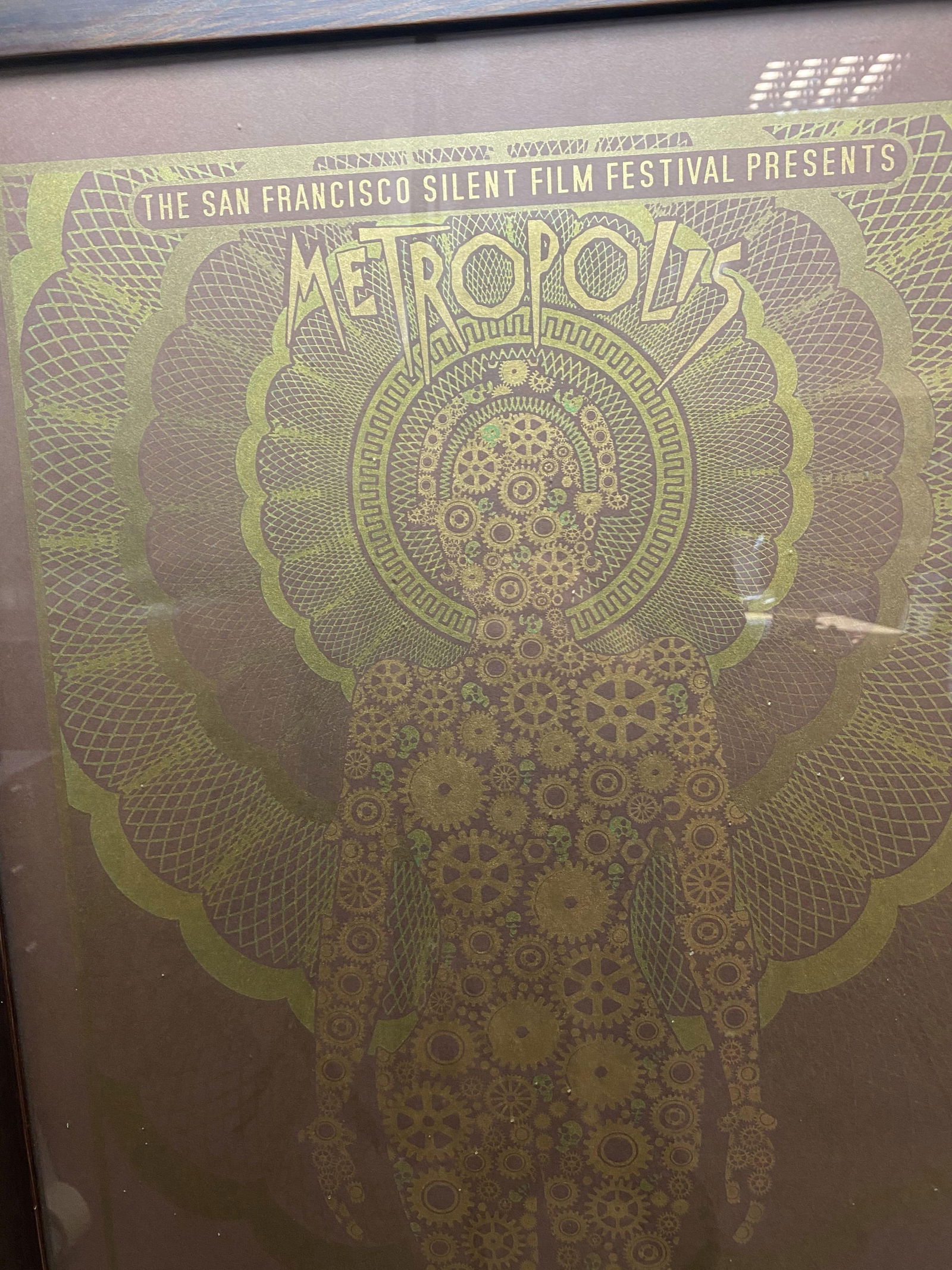 Castro Theatre Poster (2010) Metropolis (1927) Artist: David O'Daniel, Signed - 2