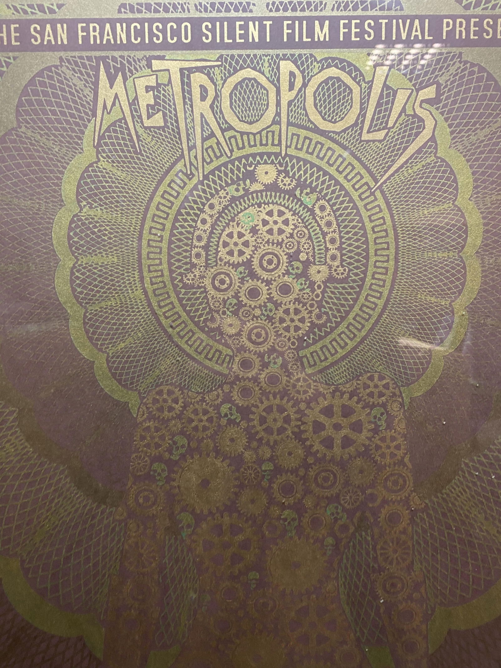 Castro Theatre Poster (2010) Metropolis (1927) Artist: David O'Daniel, Signed - 7