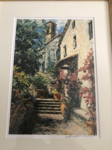 Artwork Limited Edition Print, signed, - 2