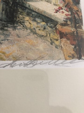 Artwork Limited Edition Print, signed, - 6