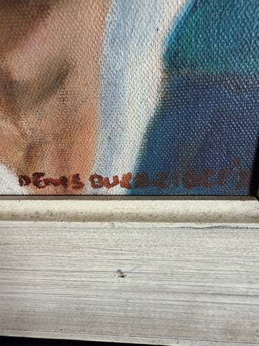 Original, Oil Painting, Signed, - 2