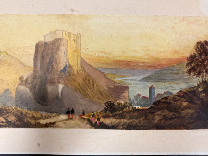 Original, Drawing, Rare, Hand Signed and dated, - 2