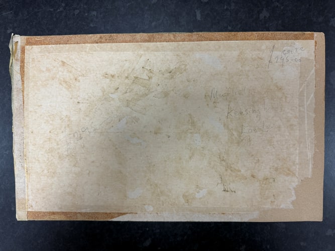 Original, Drawing, Rare, Hand Signed and dated, - 8