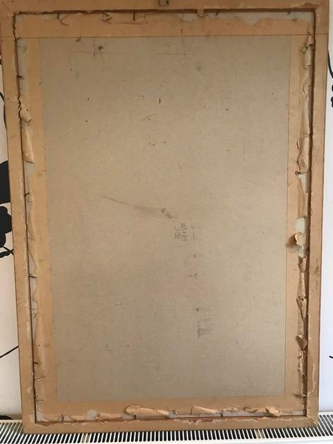 Janos Mattis Teutsch, Original Oil Painting,on Hardboard, Signed, 1920s, Invoice, - 6