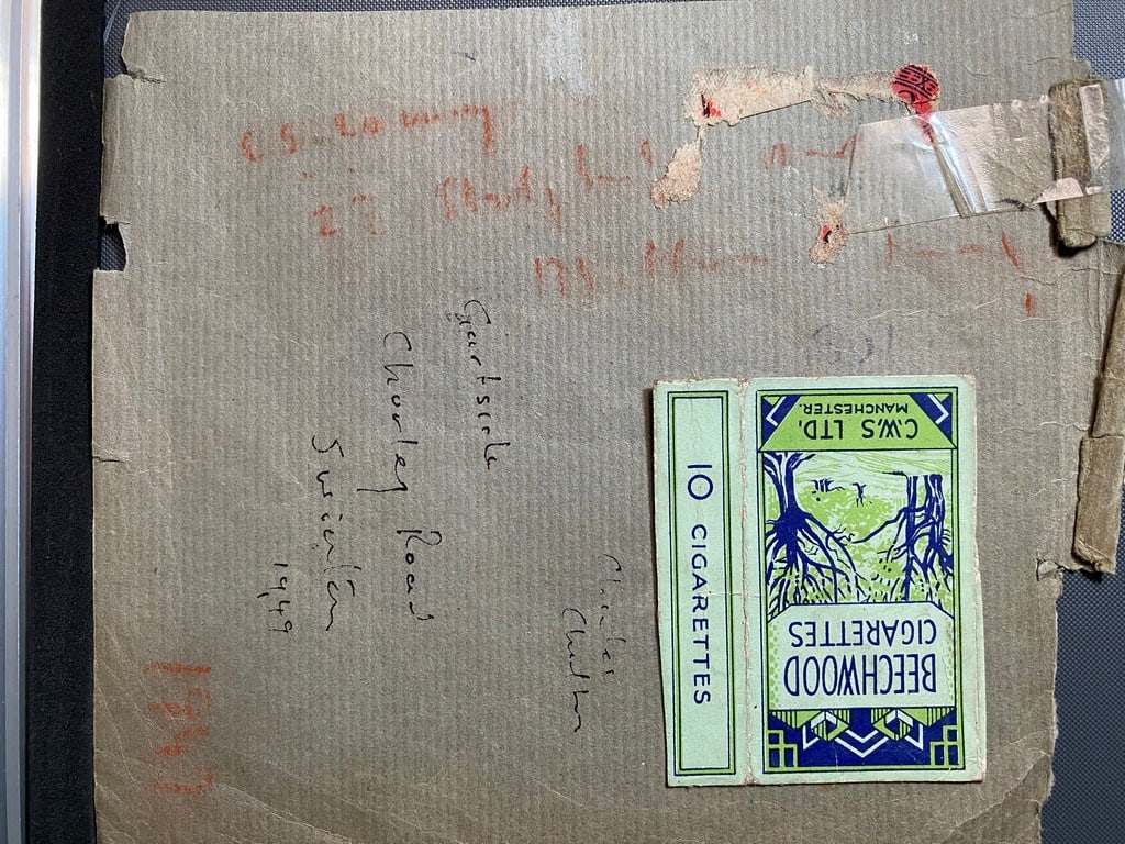 Lowry, 1949, Original, Drawing, Hand Signed, - 4