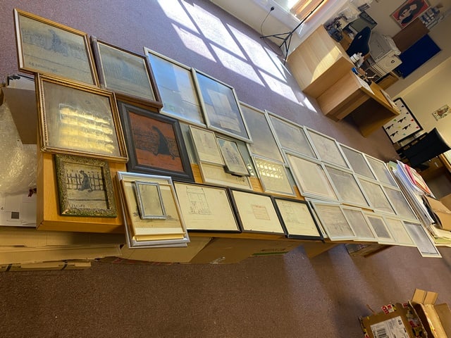 Lowry, “Lost Treasure”, Signed, Original, Drawing, Oil Pintings, Job Lot, - 5