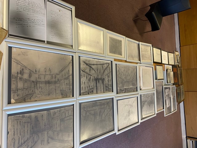 Lowry, “Lost Treasure”, Signed, Original, Drawing, Oil Pintings, Job Lot, - 6