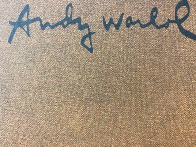Andy Warhol, (After) Original Limited Edition Print, Signed, Seal, Stamped, - 4