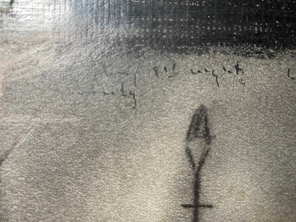 Lowry, “Lost Treasure”, Signed, Original, Drawing, - 7