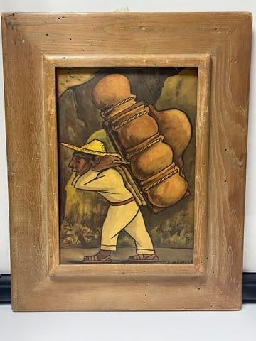 Diego Rivera Pottery Carrier (1 of 5)