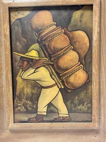 Diego Rivera Pottery Carrier - 2