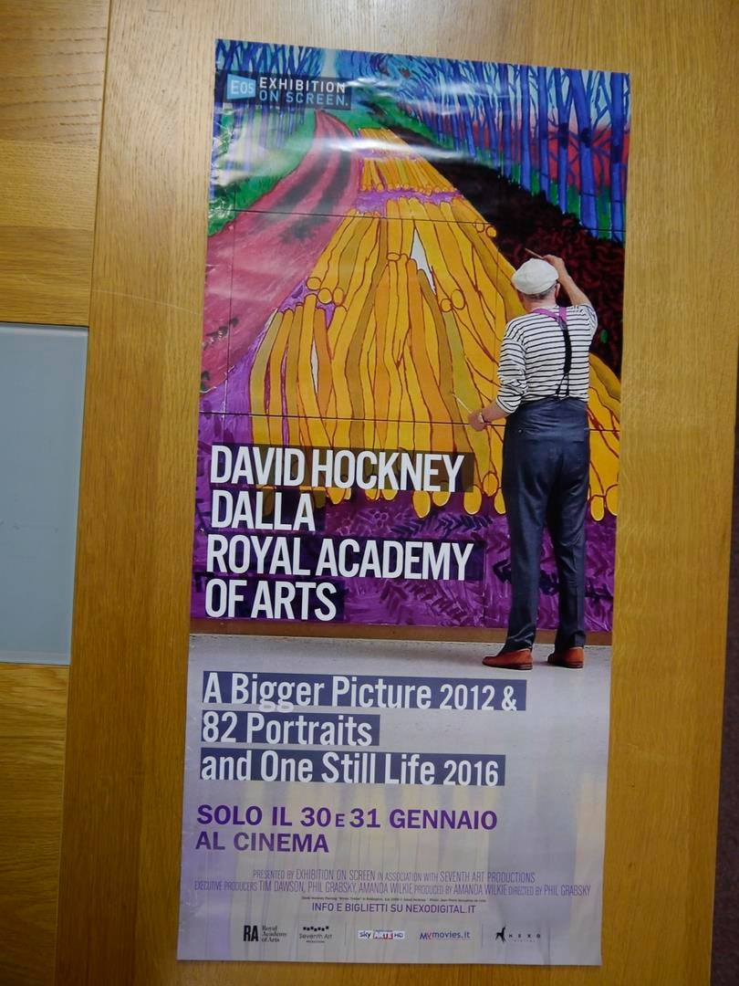 David Hockney, Original Art Exhibition Poster: David Hockney, Original Art Exhibition Poster