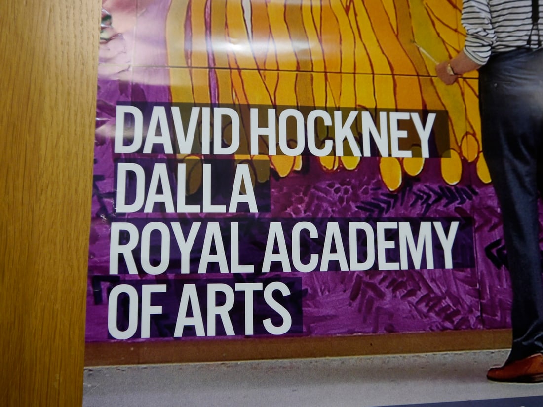 David Hockney, Original Art Exhibition Poster - 3