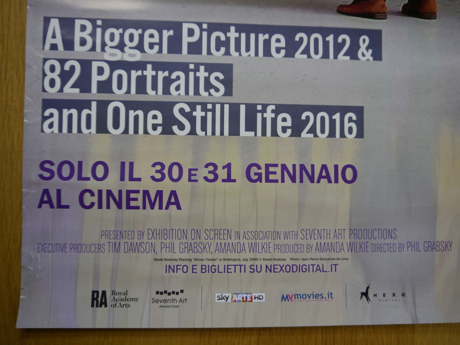 David Hockney, Original Art Exhibition Poster - 4