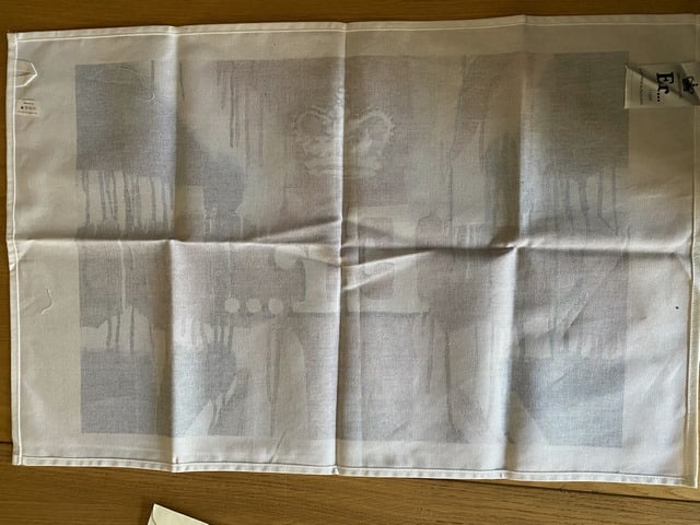 Banksy, 'Union Jack' tea towel 2012, Limited OF /1000 - 4