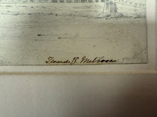 Original, Drawing, Rare, Hand Signed and dated, - 3