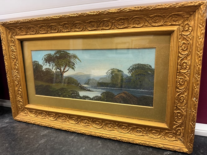 Original Oil Painting, Signed And Dated, - 2