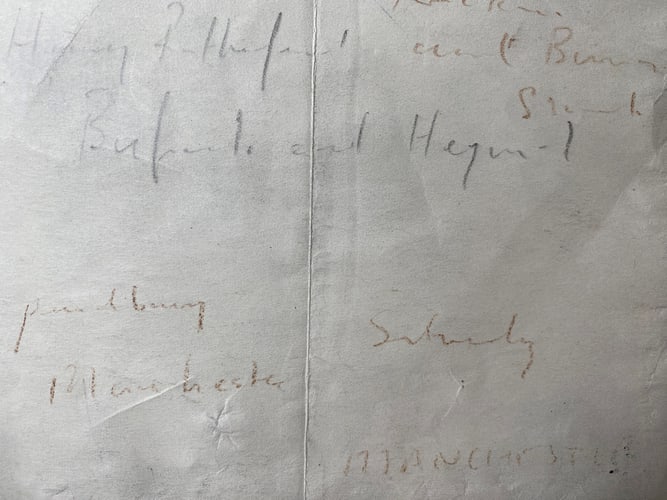 Lowry, 1956, Original, Drawing, Hand Signed, - 4