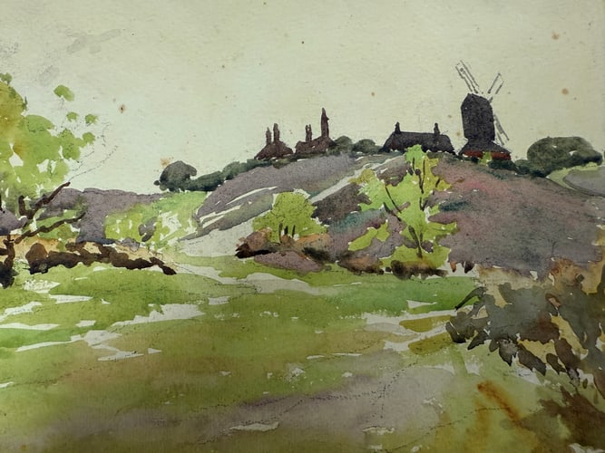 Original, Drawing, Rare, Hand Signed and dated, - 3