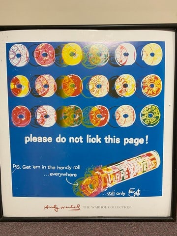 Andy Warhol Big Poster, - 2