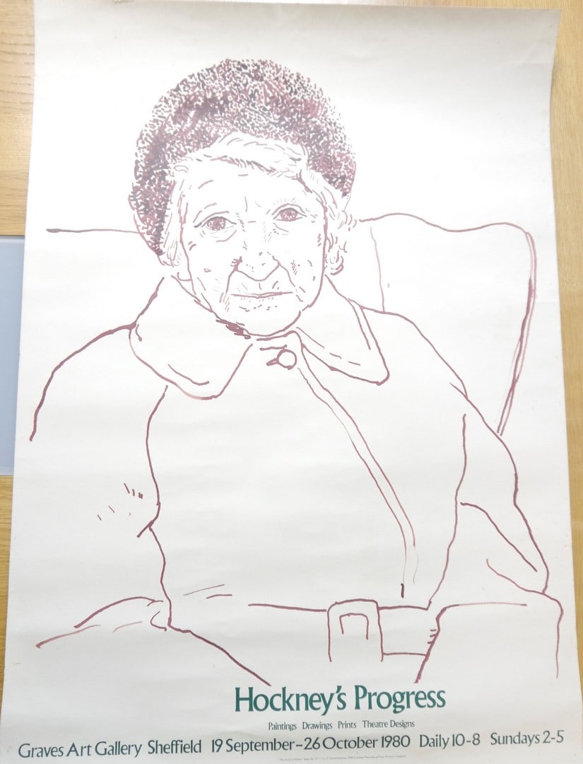 Hockney s Progress (w/ The Artist s Mother 1978): Hockney s Progress (w/ The Artist s Mother 1978)