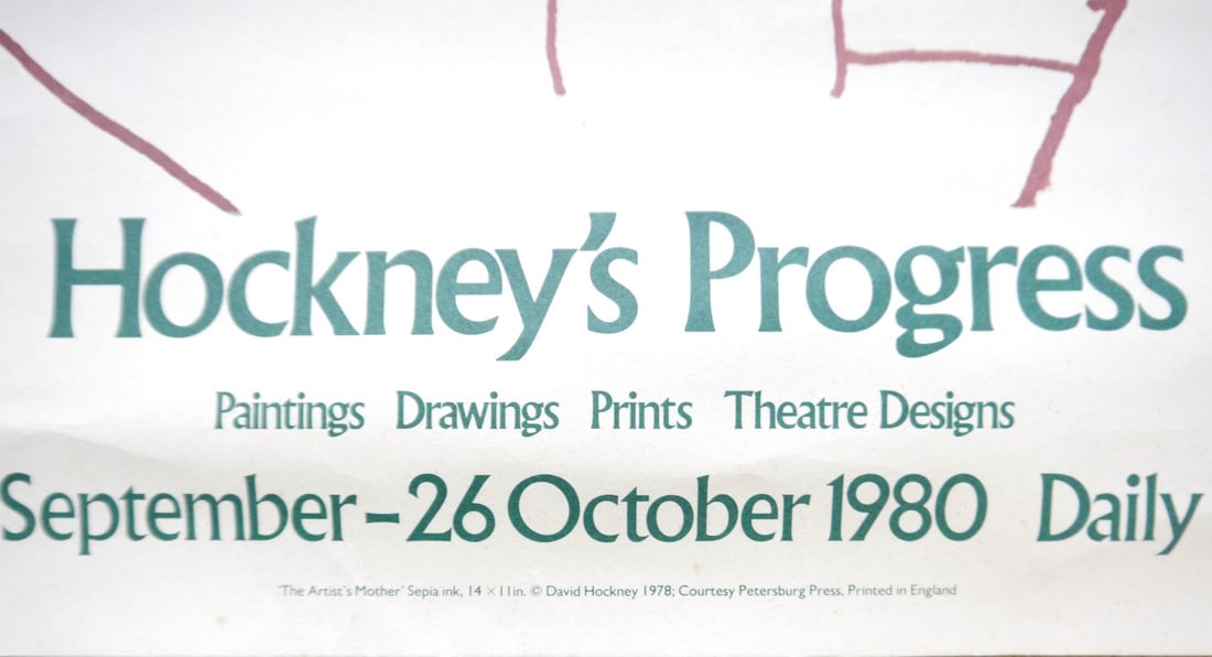 Hockney s Progress (w/ The Artist s Mother 1978) - 3