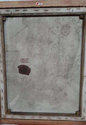 Picasso, (After), Original Oil Painting, Signed and dated, - 5