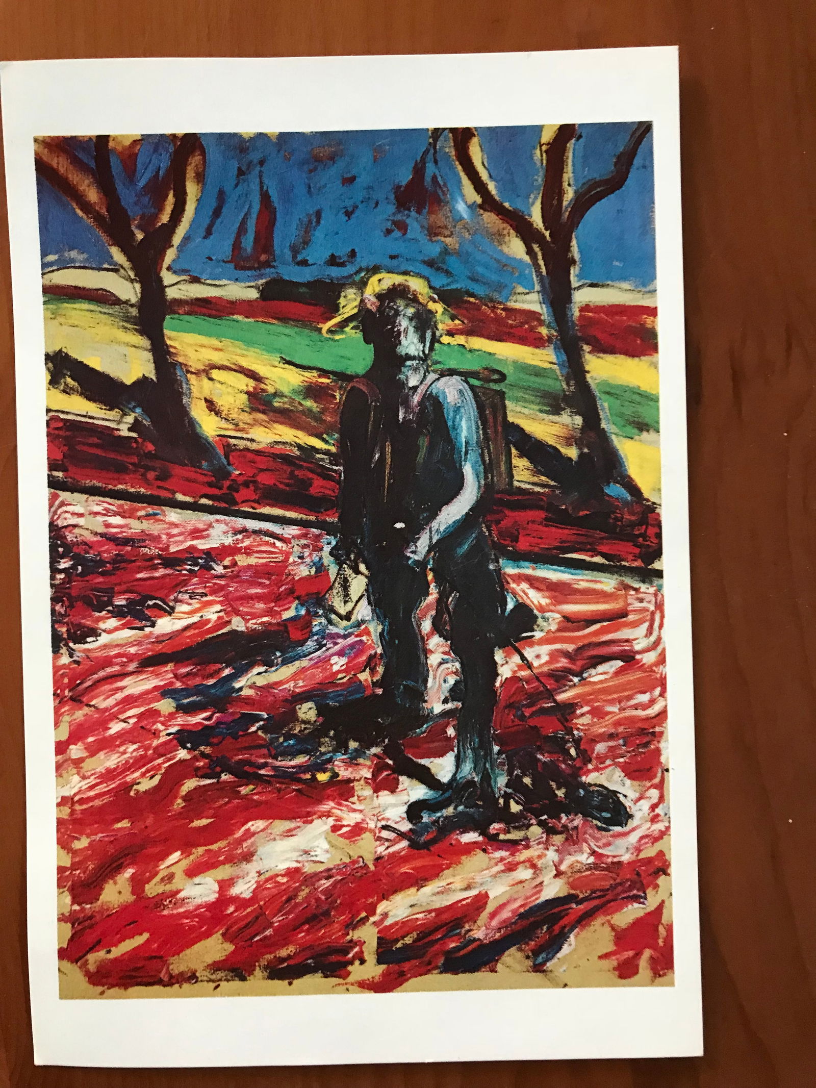 Francis Bacon, Portrait Of Van Gogh, Hand Signed, Original, COA. Invoice, (1 of 7)