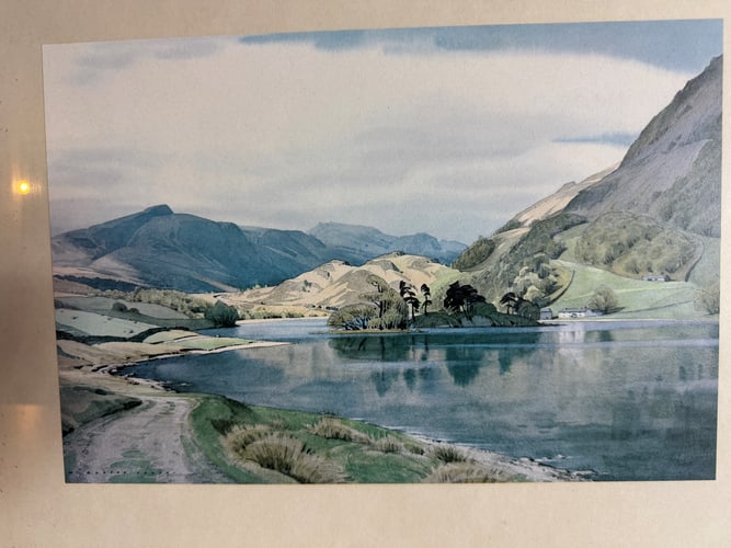 William Heaton Cooper, Lake District scene, Original Print, - 2