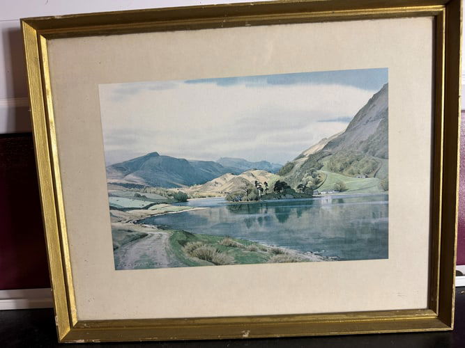 William Heaton Cooper, Lake District scene, Original Print, - 5