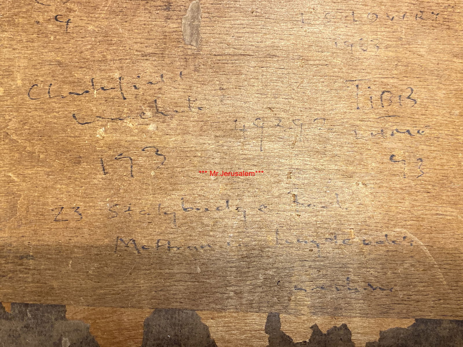 Lowry, 1963, Original, Oil Painting, Hand Signed, - 11