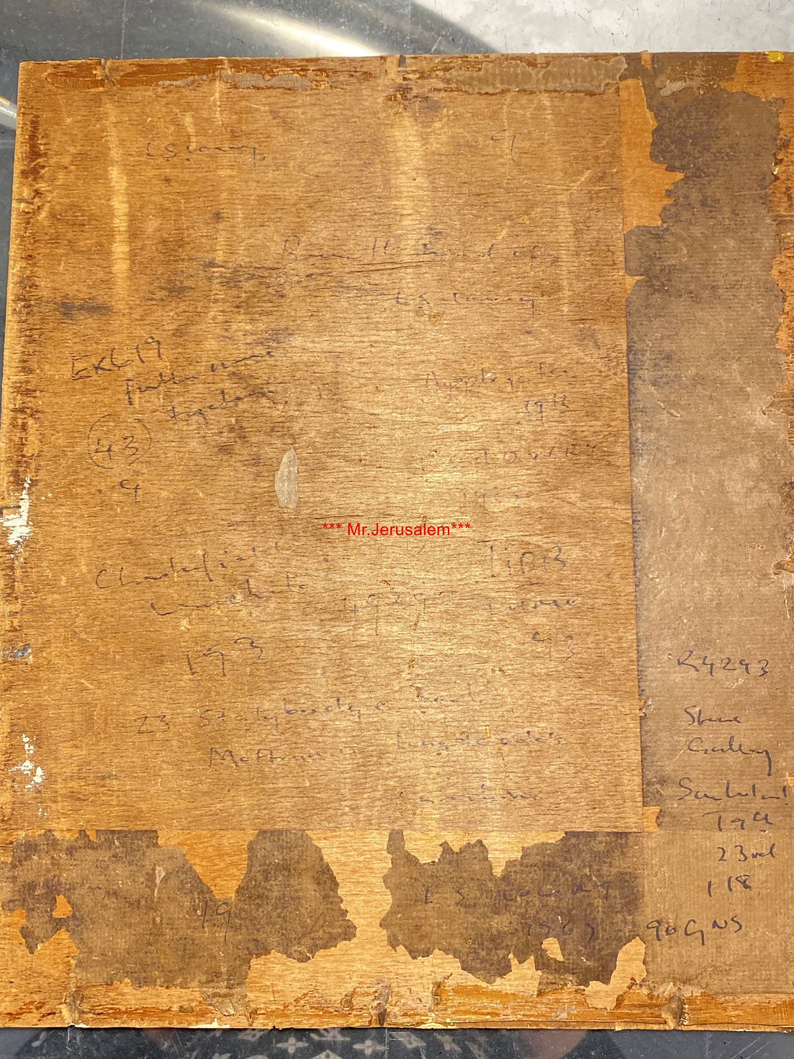 Lowry, 1963, Original, Oil Painting, Hand Signed, - 15