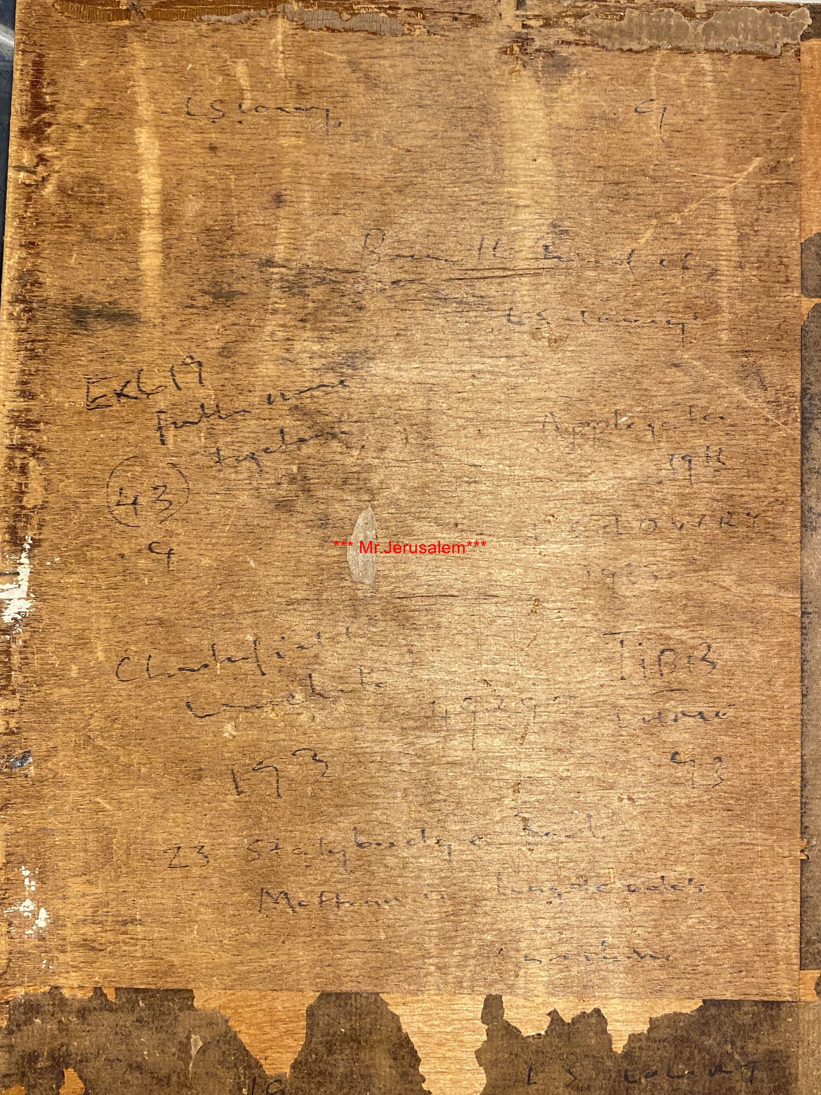 Lowry, 1963, Original, Oil Painting, Hand Signed, - 9