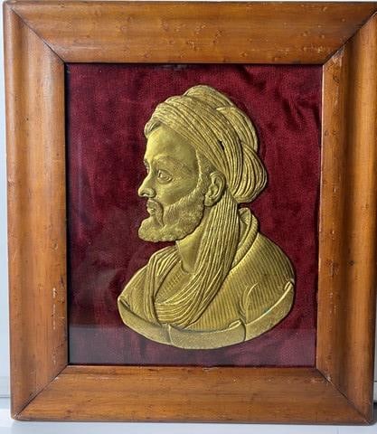 Original Bronze of Man, Signed Stamp, Sealed,: Original Bronze of Man, Signed Stamp, Sealed, 