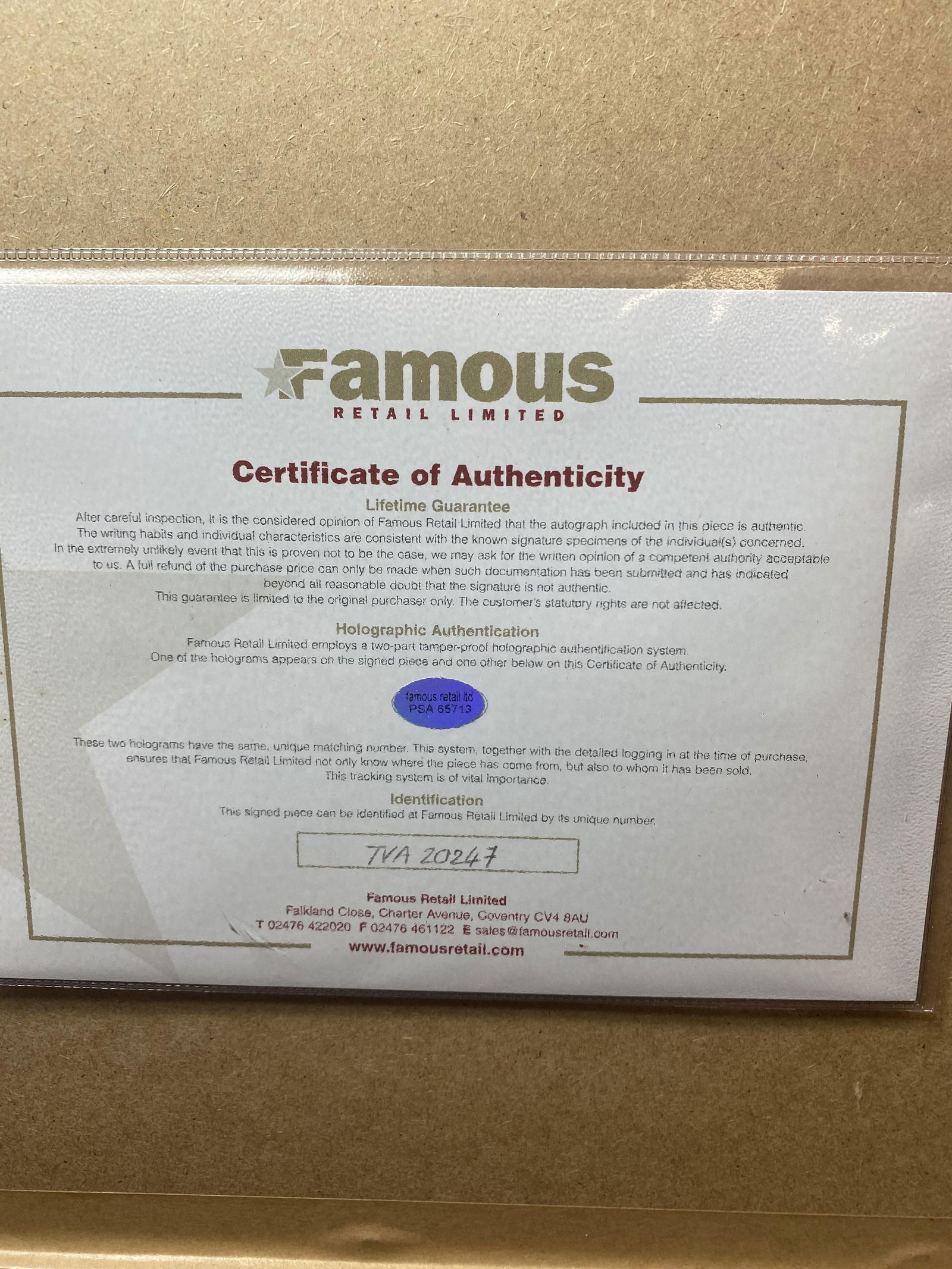 Hilary Swank Signed Photo with COA, - 6