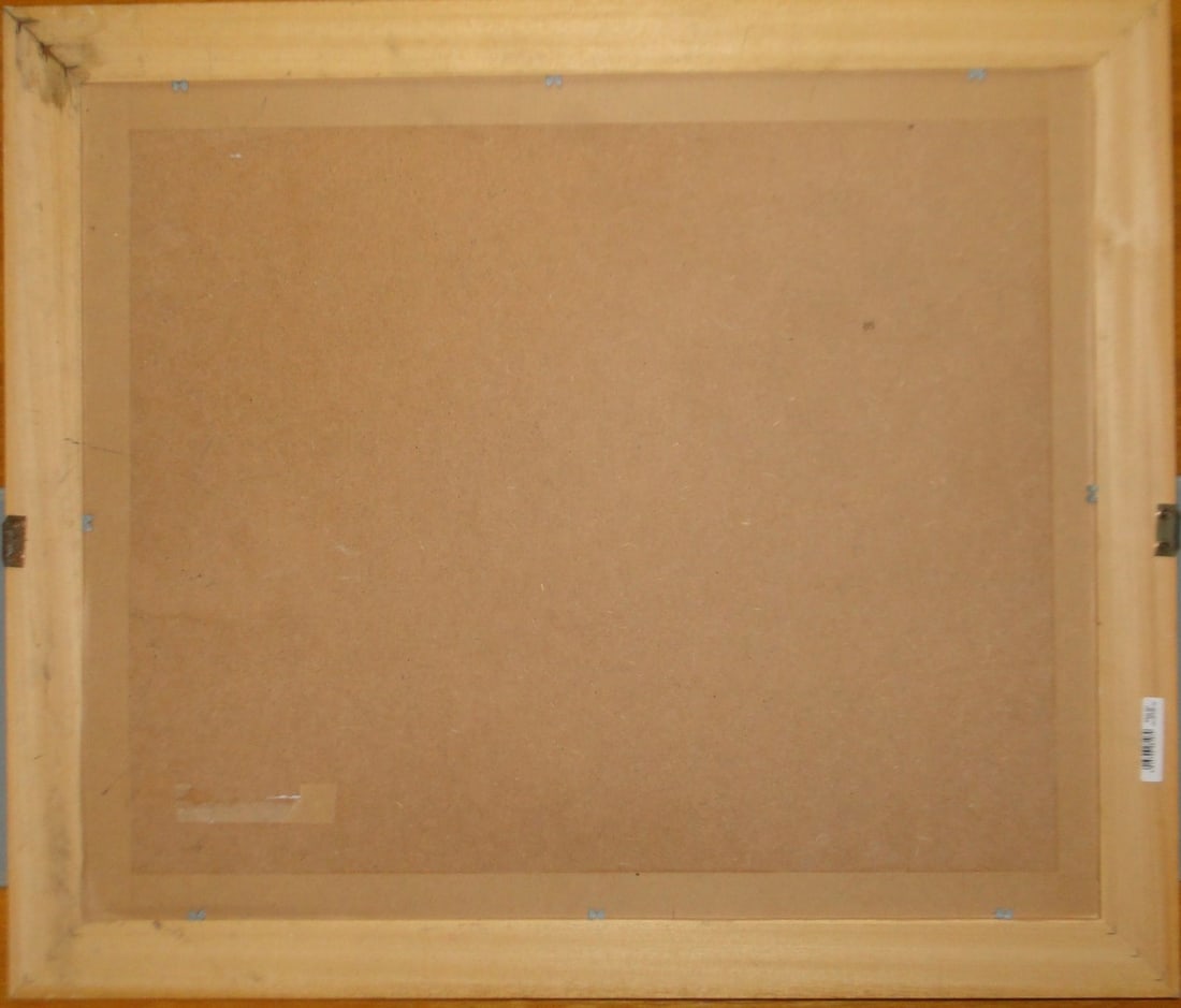 Original Watercolor, Painting, Signed, - 4