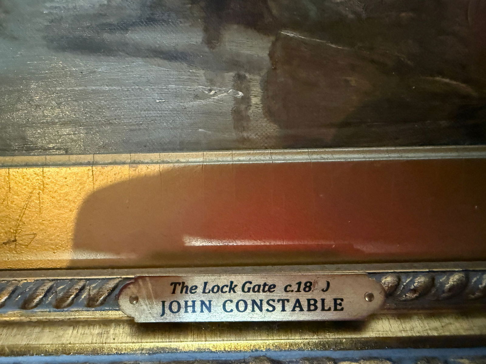 John Constable, (In the manner of) Original Oil Painting, Signed, Dated, - 5